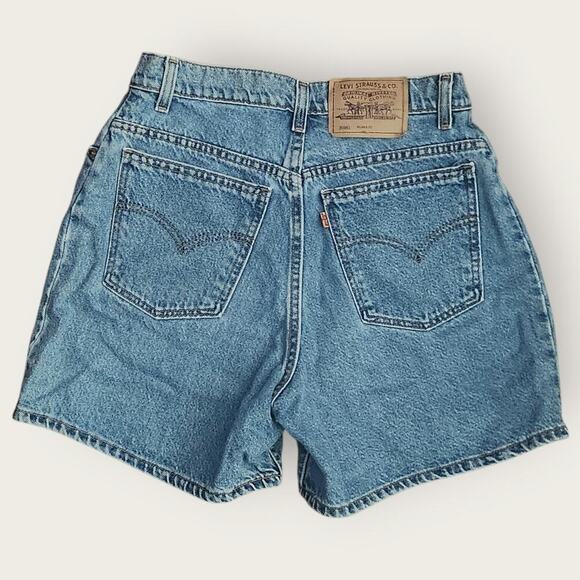 Levi Strauss & Co. Shorts Women's Sz 10 36981 Relaxed Fit Orange Tab 1996 VTG - Picture 2 of 6